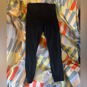 Athleta transcend 7/8 black medium